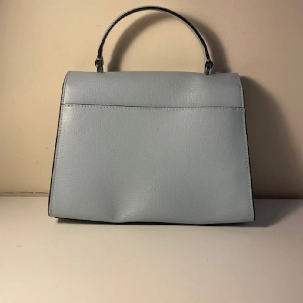 Kate Spade Light Blue Leather Small Satchel